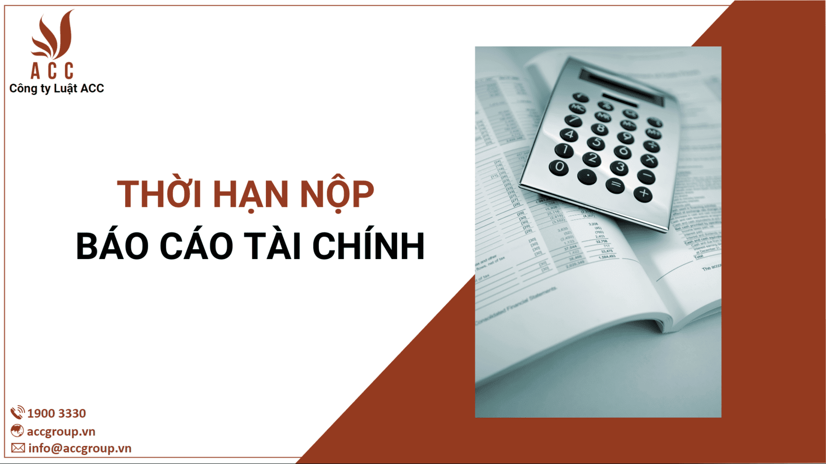 Thời hạn nộp báo cáo tài chính