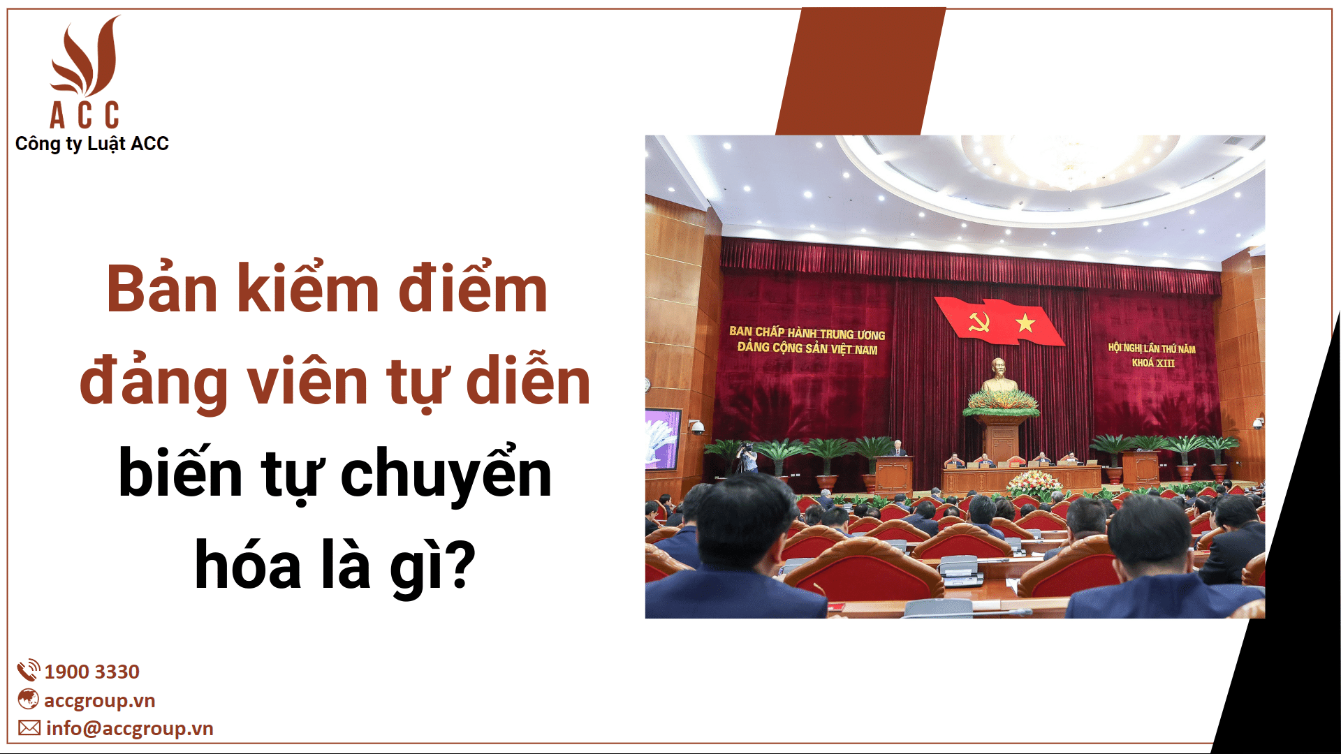 Bản kiểm điểm đảng viên tự diễn biến tự chuyển hóa là gì?