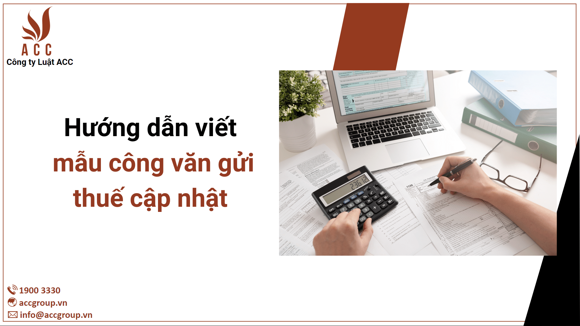 Hướng dẫn viết mẫu công văn gửi thuế cập nhật