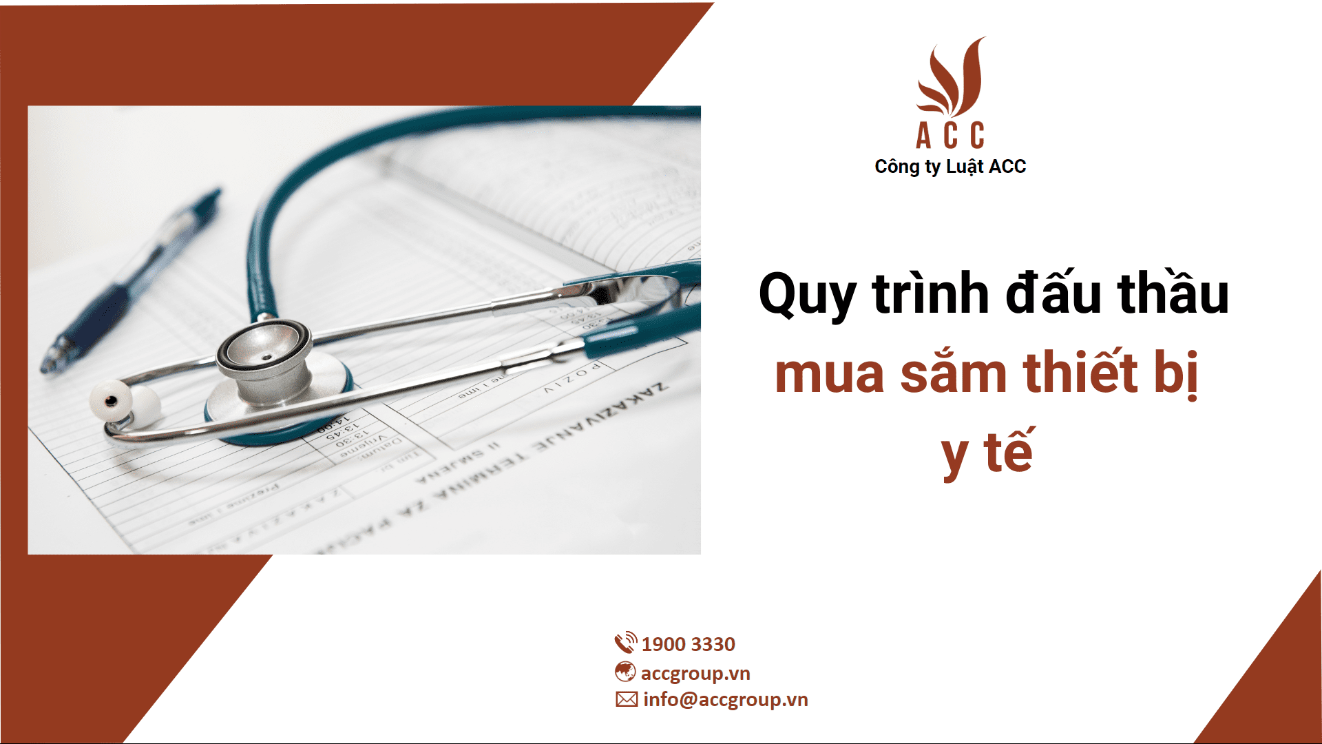 Quy trình đấu thầu mua sắm thiết bị y tế 