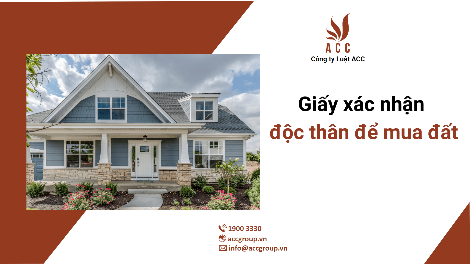 Giấy xác nhận độc thân để mua đất