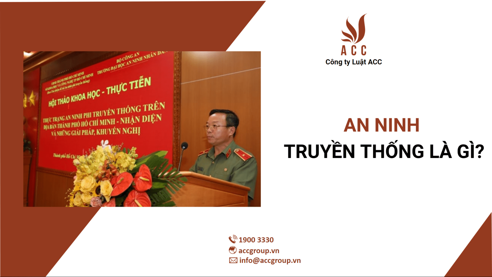 An ninh truyền thống là gì?