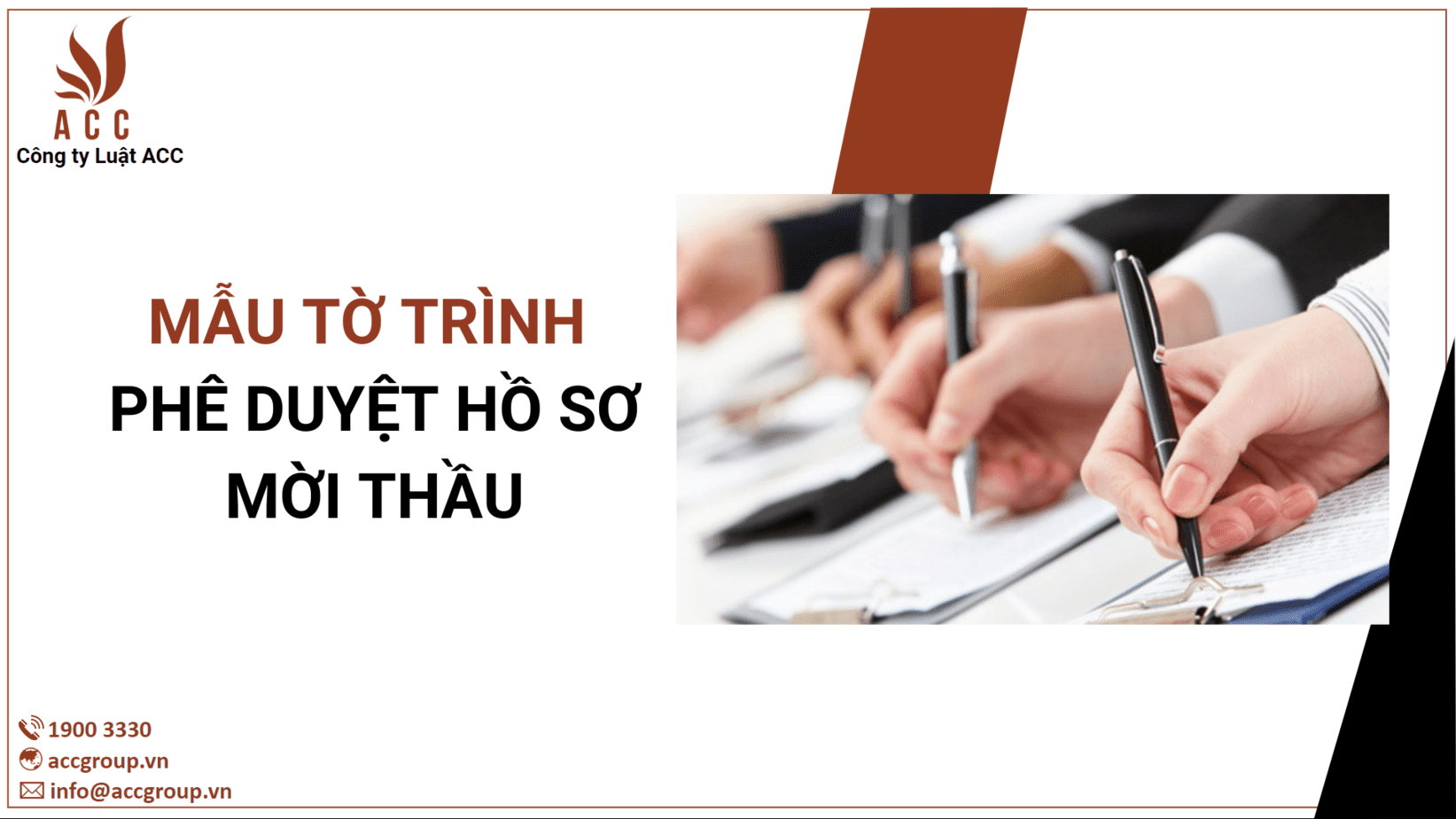 mẫu tờ trình phê duyệt hồ sơ mời thầu