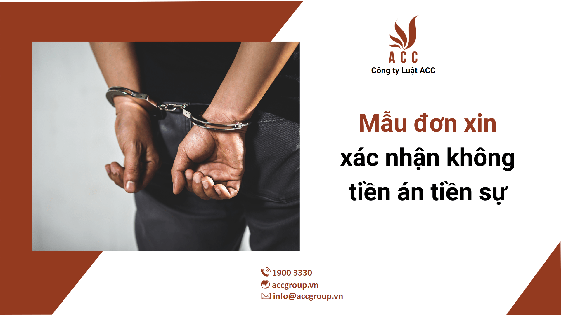 Mẫu đơn xin xác nhận không tiền án tiền sự