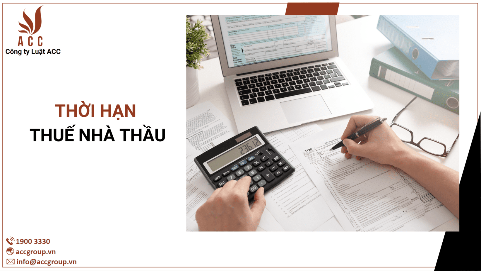 Thời hạn nộp thuế nhà thầu