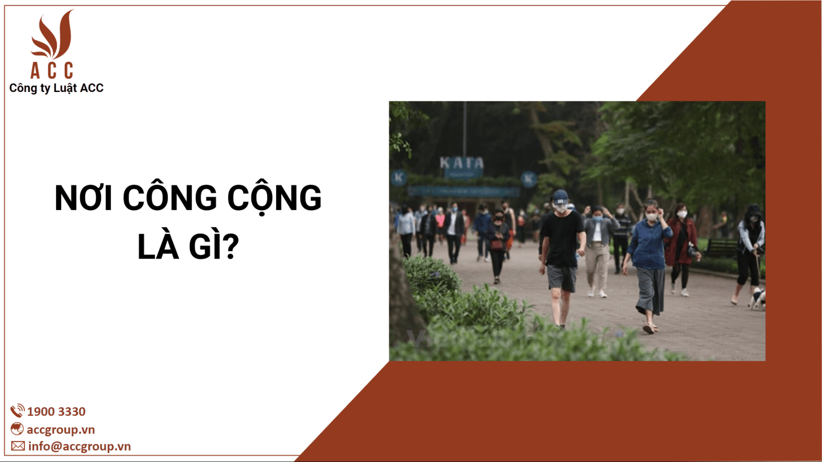 Nơi công cộng là gì?