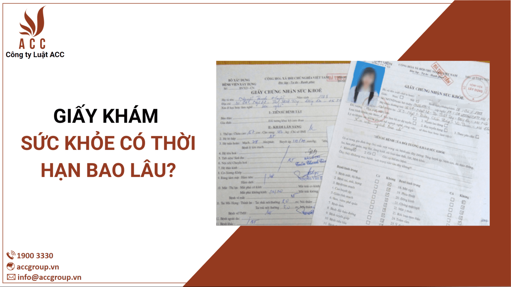 Giấy khám sức khỏe có thời hạn bao lâu