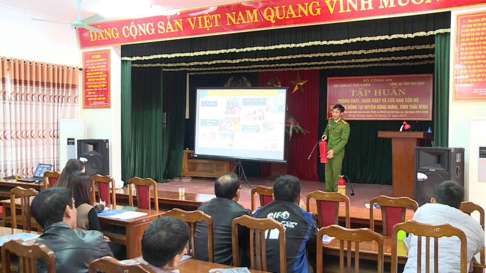 Xin giấy phép phòng cháy chữa cháy tại Thái Bình