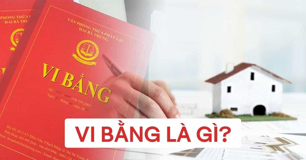 Lập vi bằng là gì
