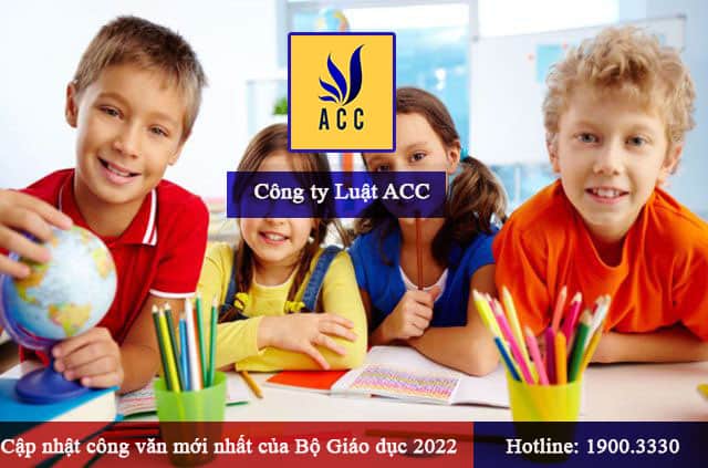 Công văn mới nhất của bộ giáo dục