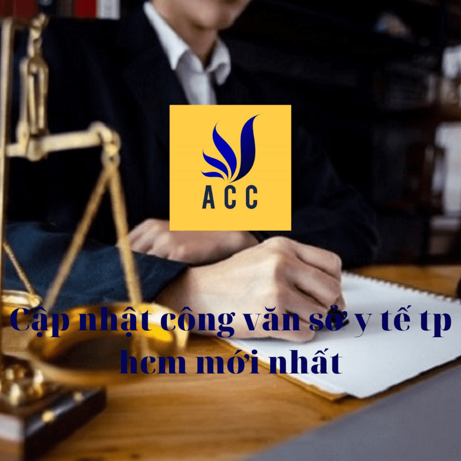 Cập nhật công văn sở y tế tp hcm mới nhất