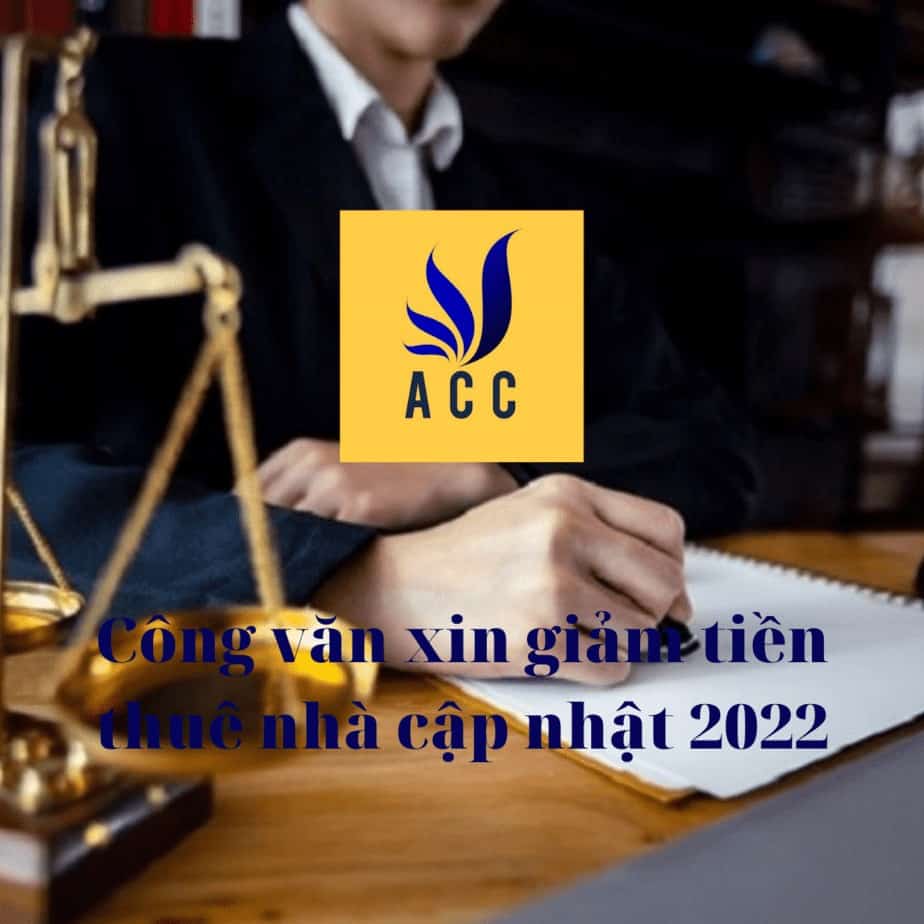 Công văn xin giảm tiền thuê nhà cập nhật 2022