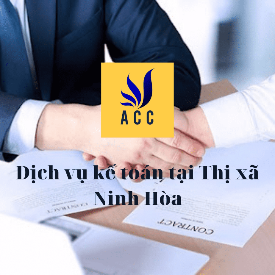 Dịch vụ kế toán tại Thị xã Ninh Hòa