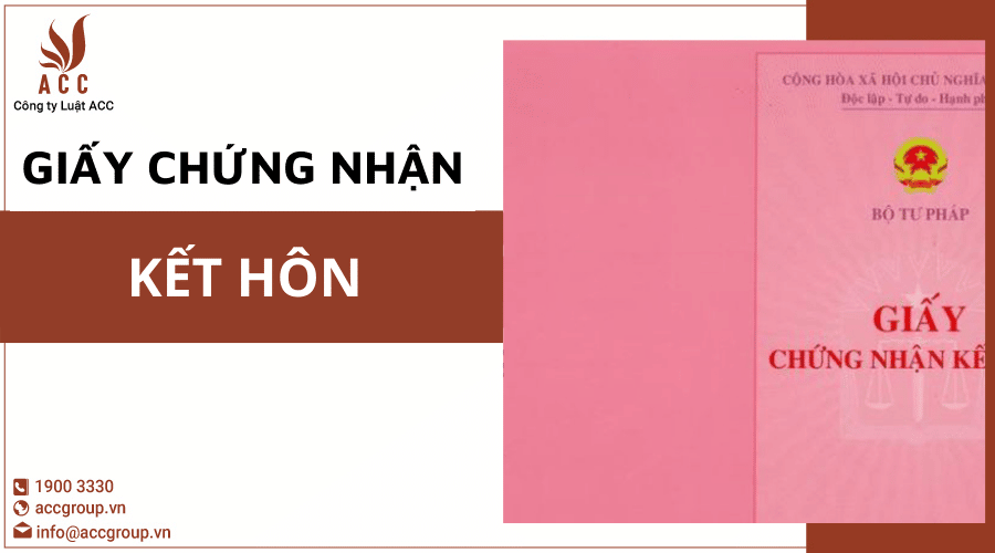 Giấy Chứng Nhận Kết Hôn