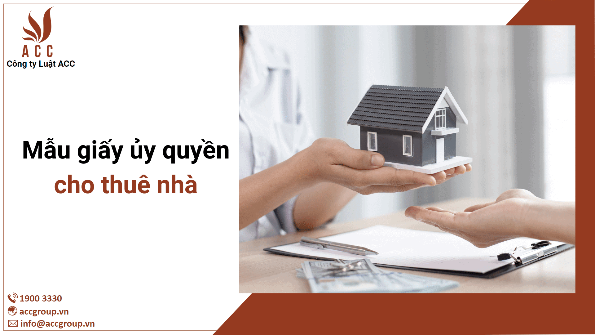 Mẫu giấy ủy quyền cho thuê nhà