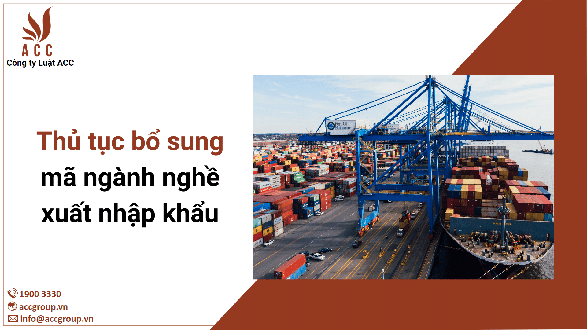 Thủ tục bổ sung mã ngành nghề xuất nhập khẩu