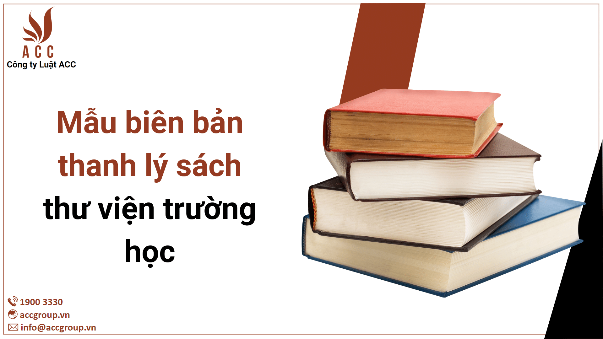 Mẫu biên bản thanh lý sách thư viện trường học