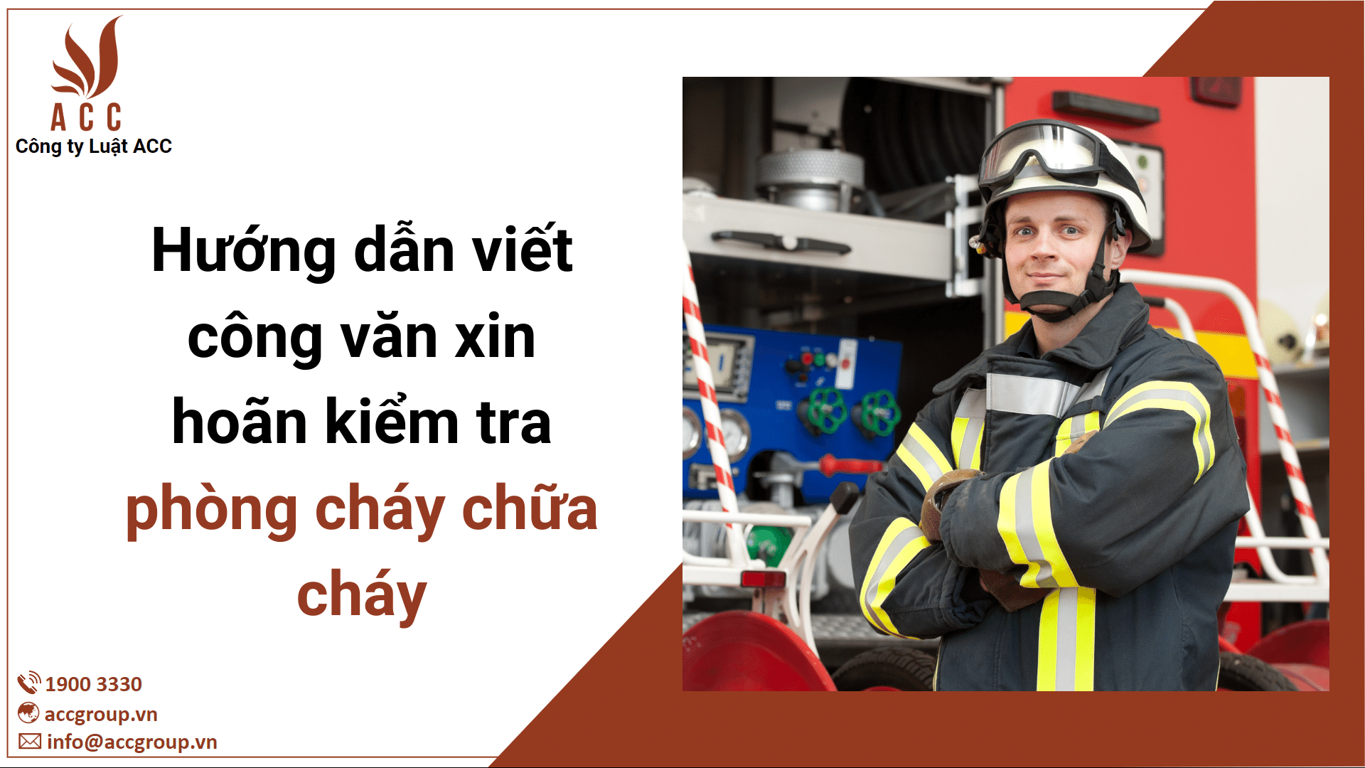 Hướng dẫn viết công văn xin hoãn kiểm tra phòng cháy chữa cháy
