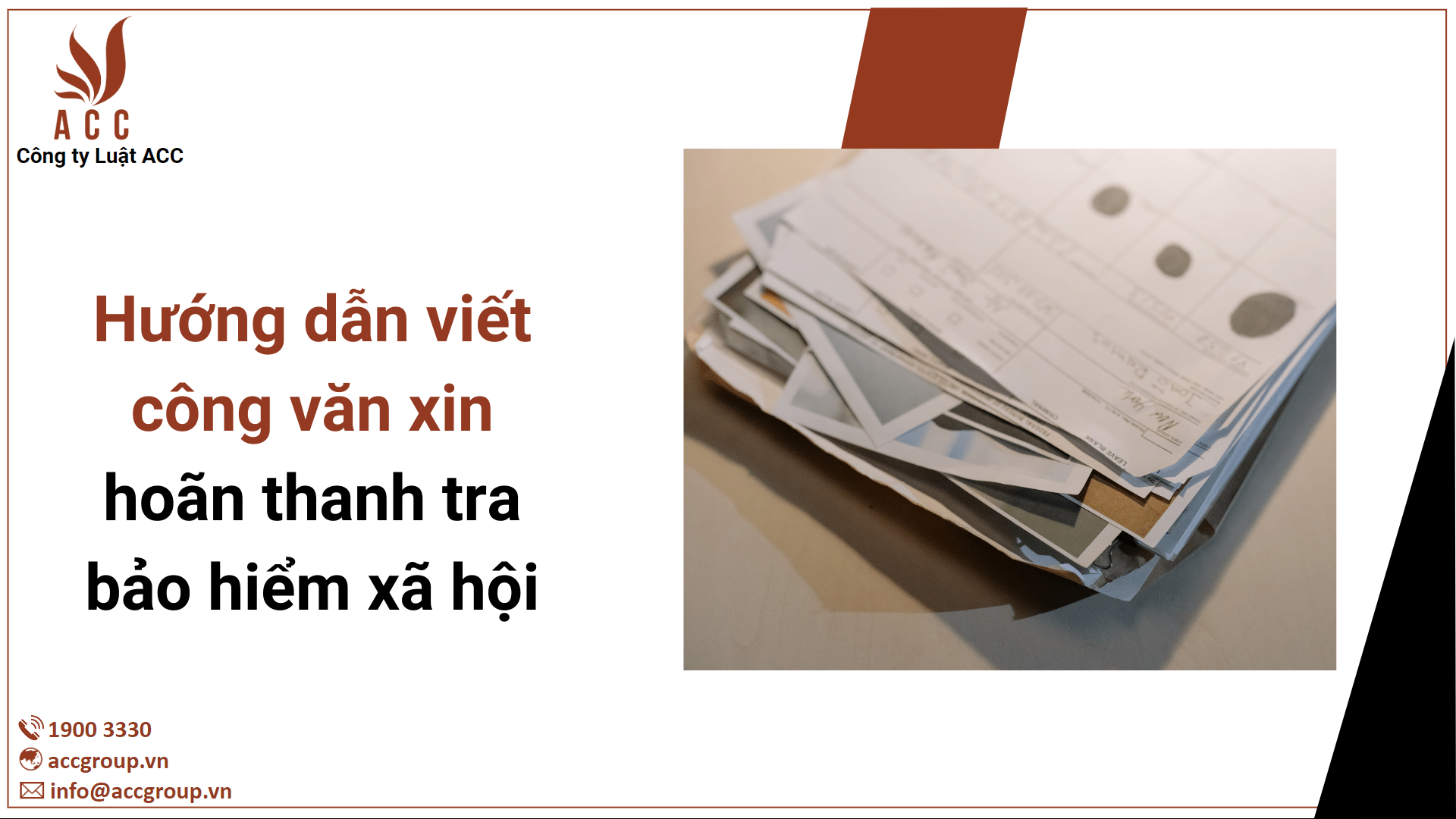 Hướng dẫn viết công văn xin hoãn thanh tra bảo hiểm xã hội