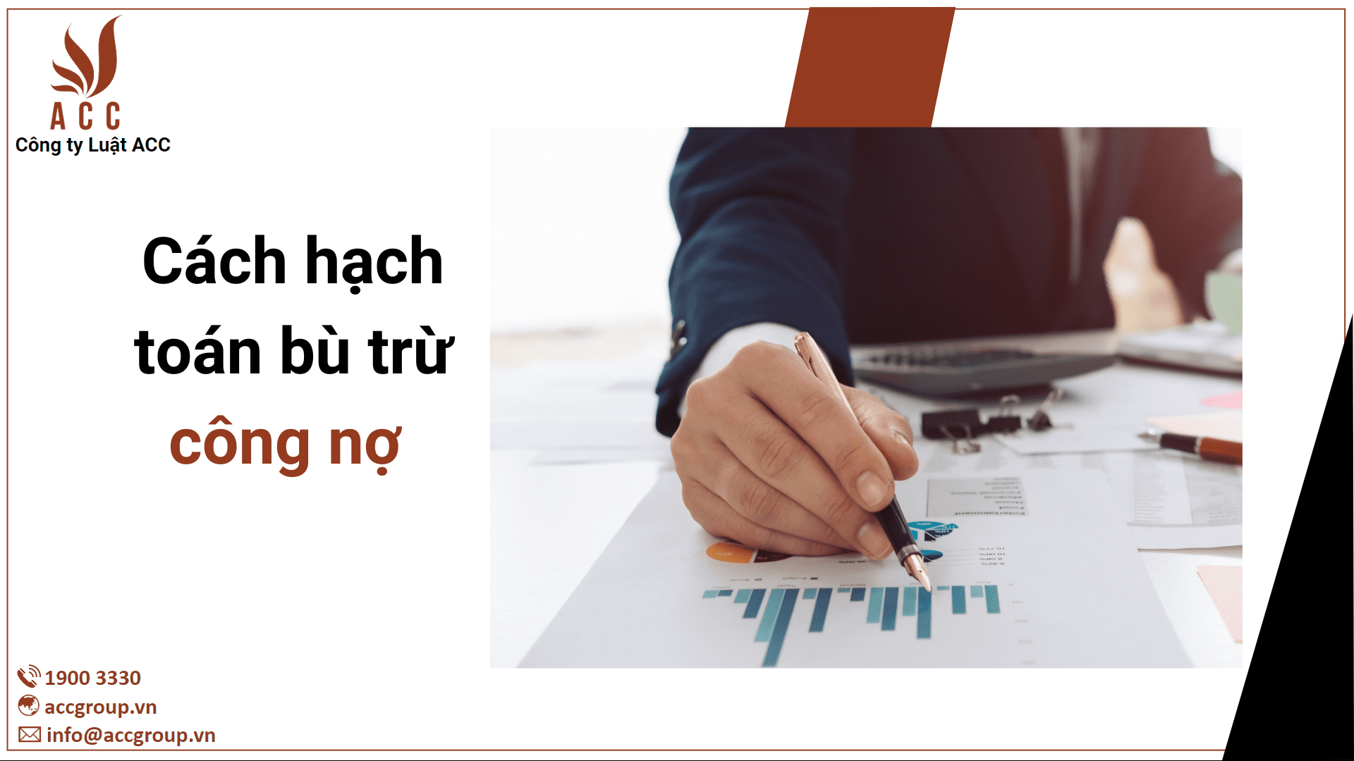 Cách hạch toán bù trừ công nợ