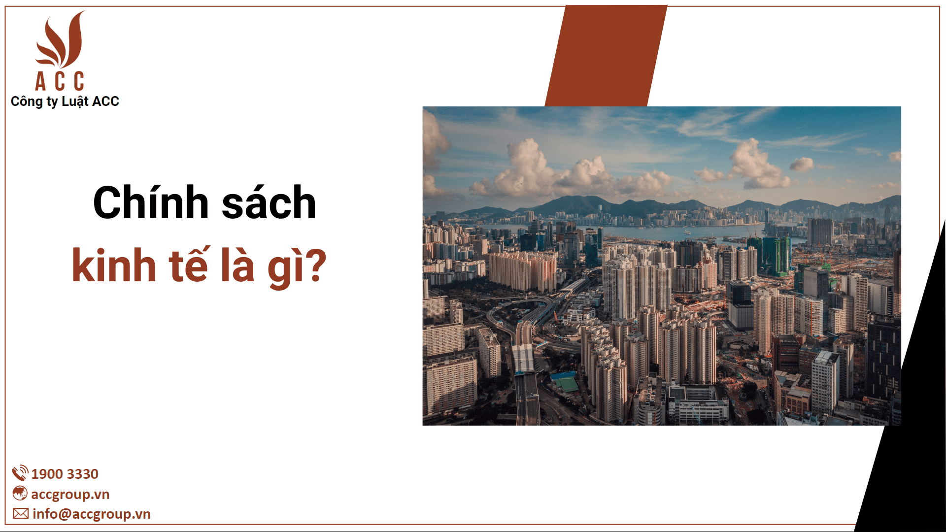 Chính sách kinh tế là gì?