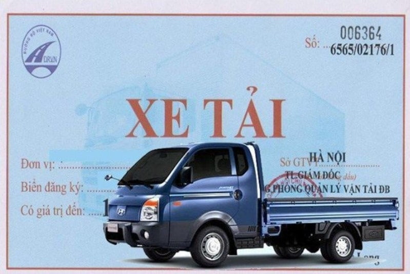 phù hiệu xe tải là gì
