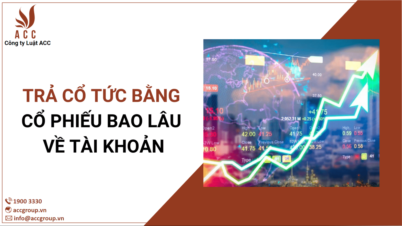 Trả cổ tức bằng cổ phiếu bao lâu về tài khoản 