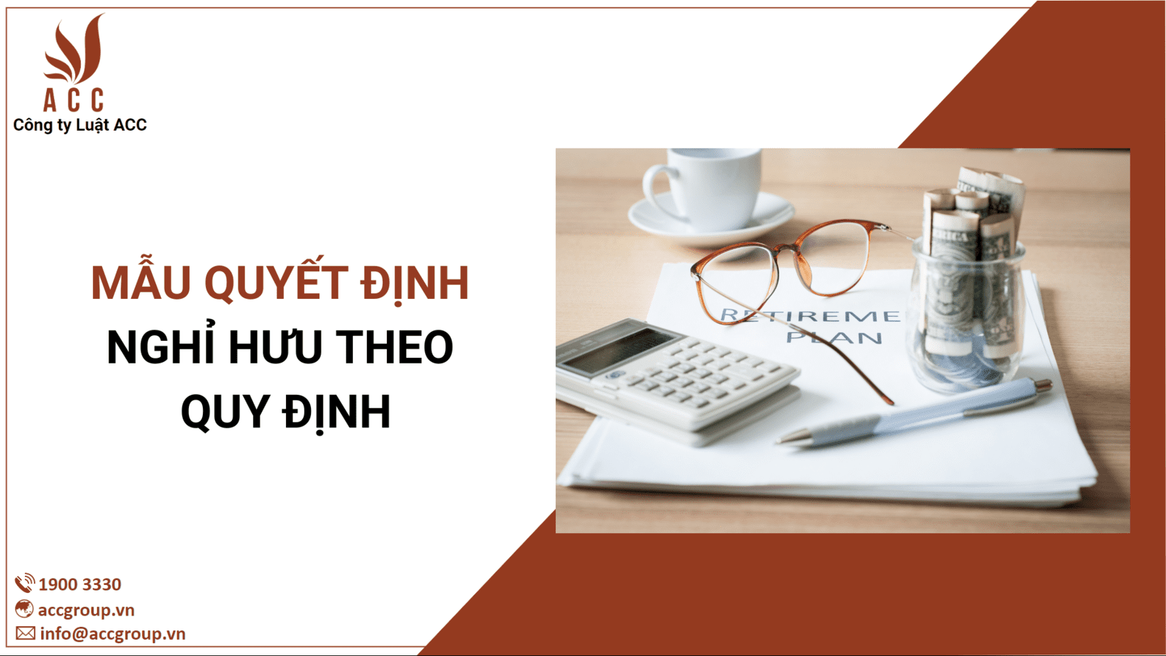 Mẫu quyết định nghỉ hưu theo quy định 