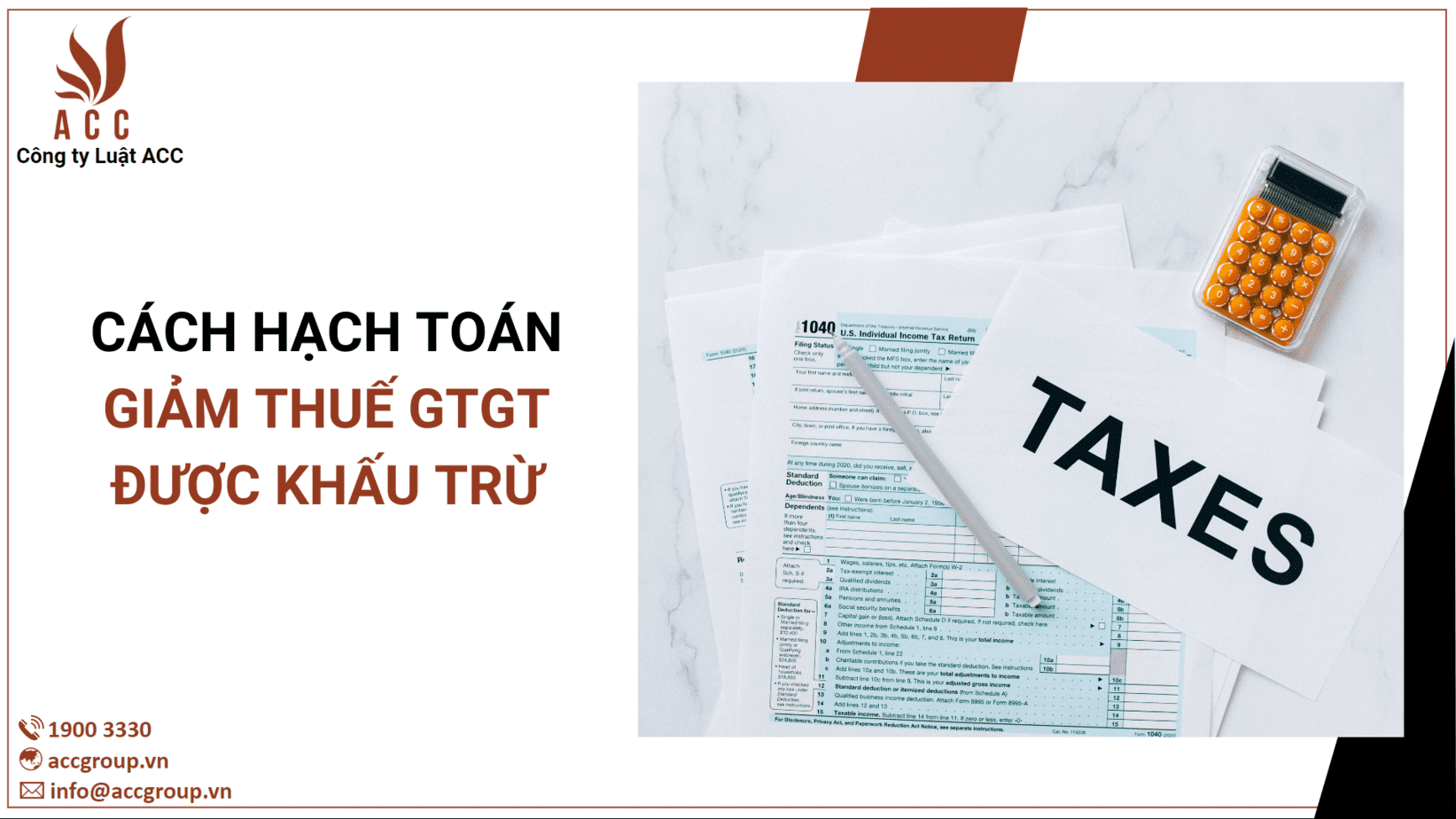 CÁCH HẠCH TOÁN GIẢM THUẾ GTGT ĐƯỢC KHẤU TRỪ