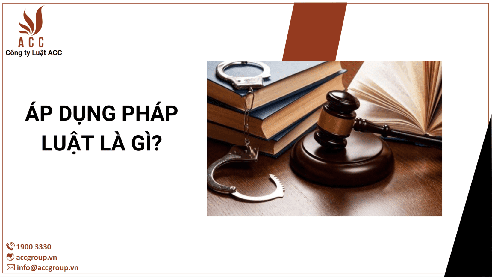 Áp Dụng Pháp Luật Là Gì? 