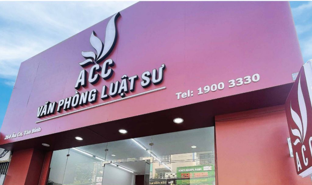 Hệ thống nhận diện thương hiệu của Công ty Luật ACC