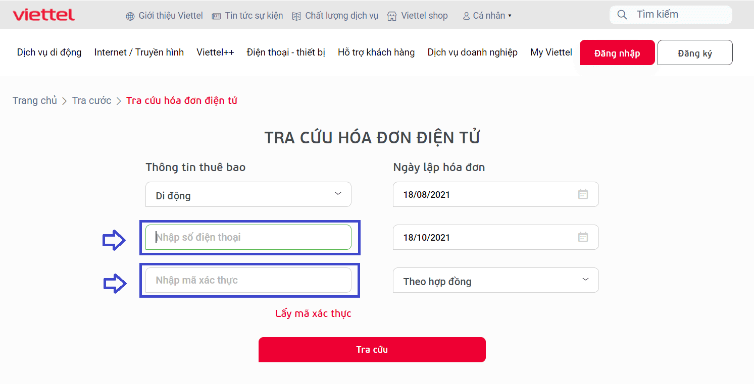 cách xuất hóa đơn điện tử viettel