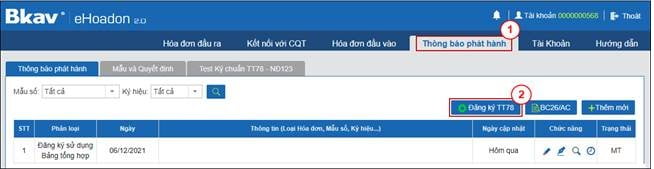 cách chuyển đổi hóa đơn điện tử bkav