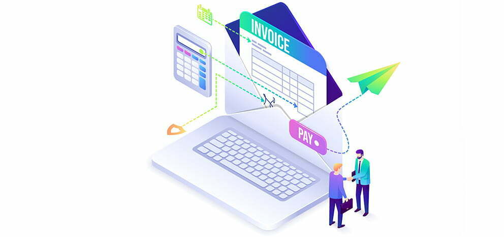Invoice Email Template Landing Page