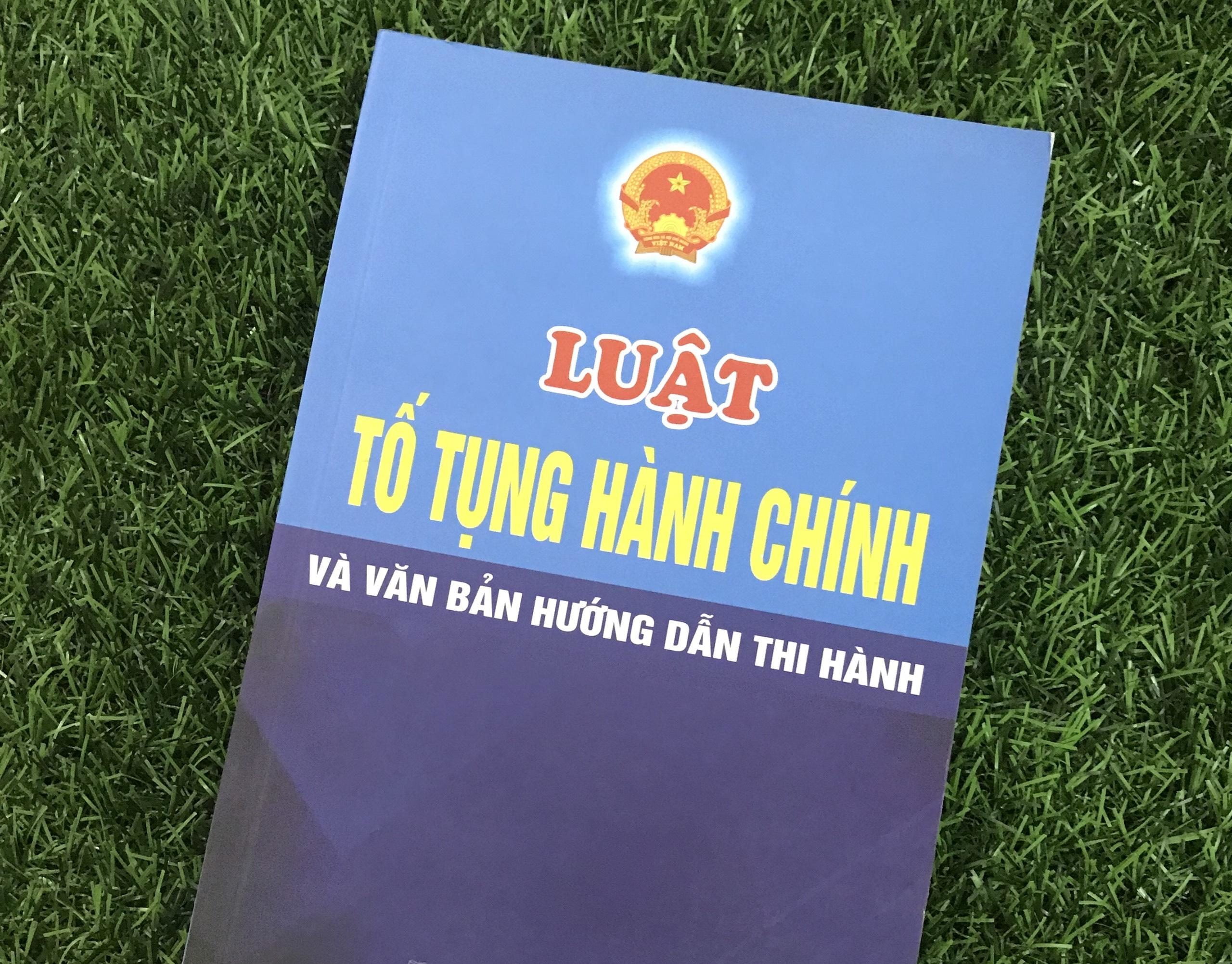 Luat To Tung Hanh Chinh Va Van Ban Huong Dan Thi Hanh