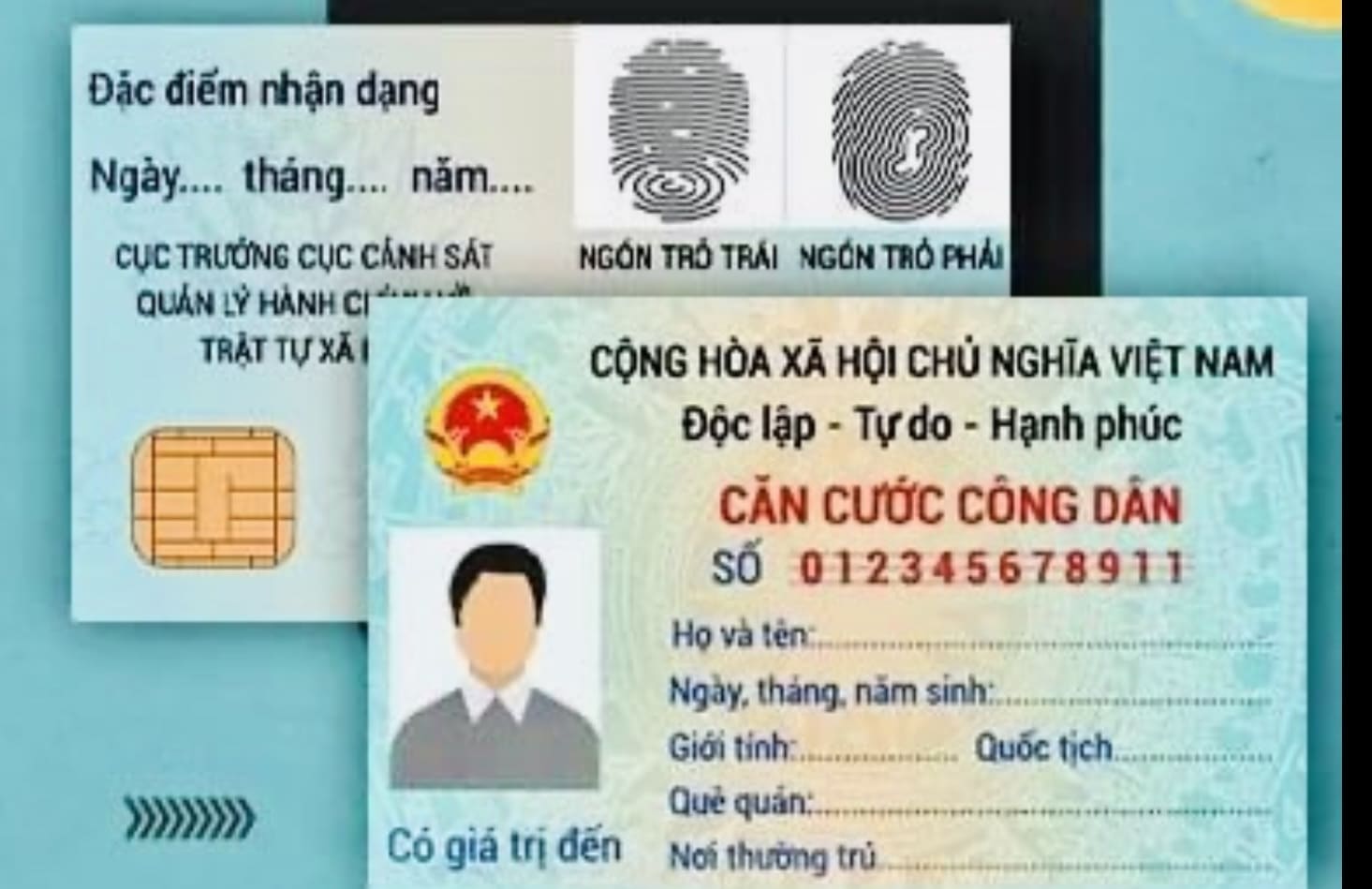 Ảnh Chụp Căn Cước Công Dân