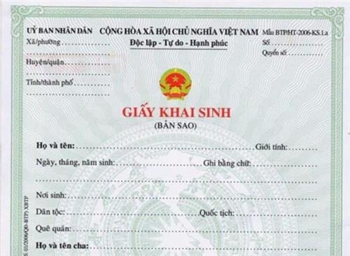 Gia Tri Phap Ly Cua Trich Luc Giay Khai Sinh 