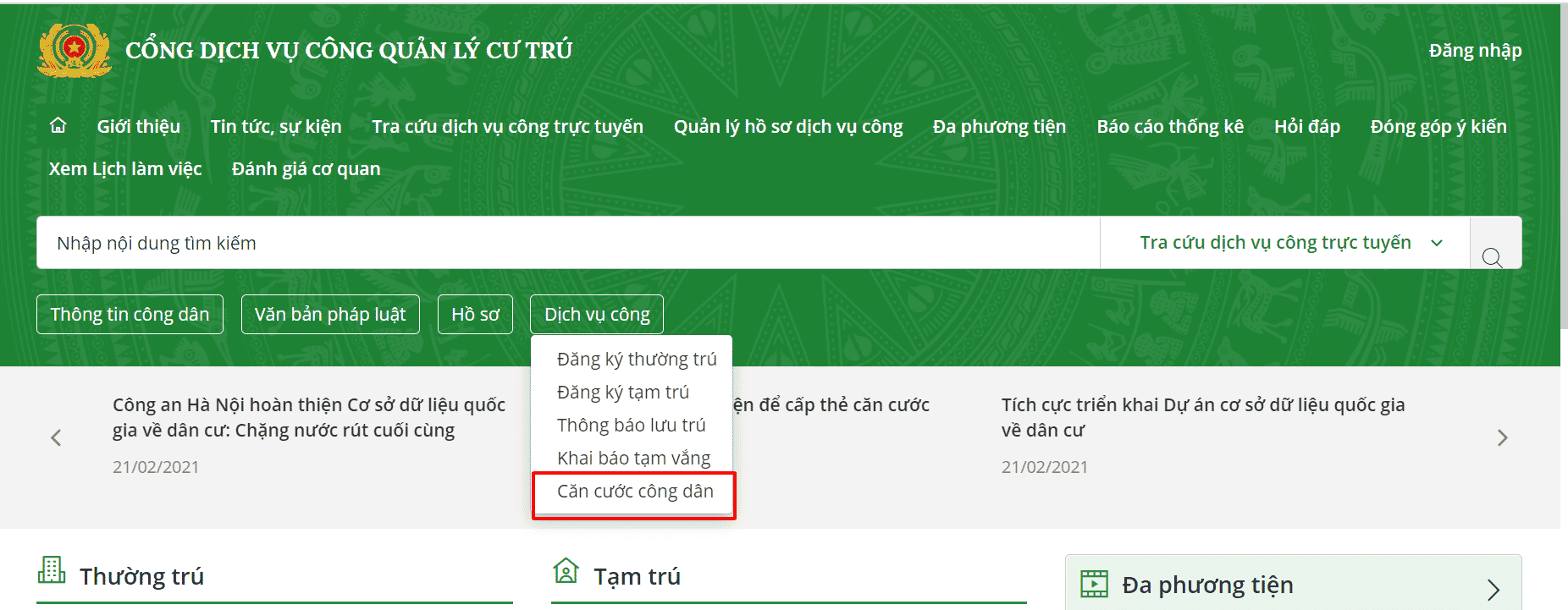 Làm Căn Cước Online
