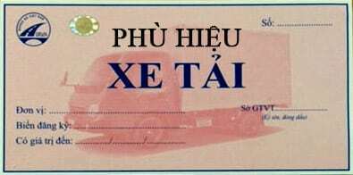 Phù Hiệu Xe Tải; Phù Hiệu Xe Công Ten Nơ;