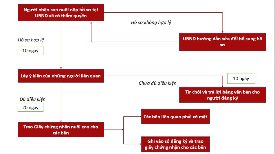 Tóm Tắt Quy Trình Ubnd Xã Giải Quyết Hồ Sơ Nhận Nuôi Con Nuôi