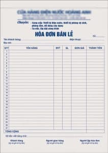 Hoa Don Ban Le