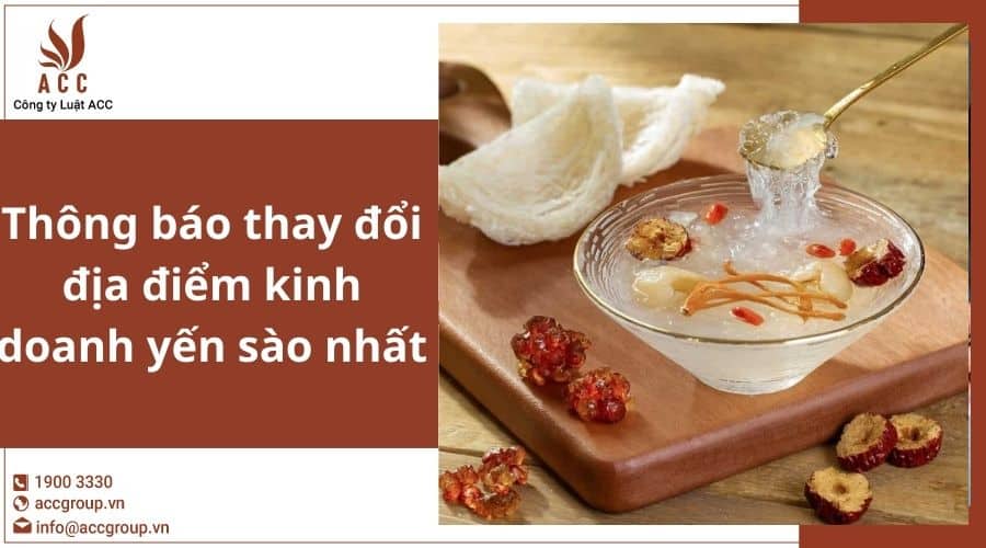 Thong Bao Thay Doi Dia Diem Kinh Doanh Yen Sao
