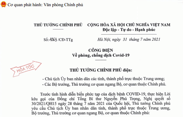 Công điện Là Gì (cập Nhật 2022) Công Ty Luật Acc