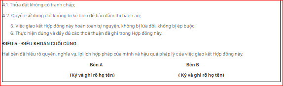 Mẫu đơn Mua Bán đất Nông Nghiệp 3