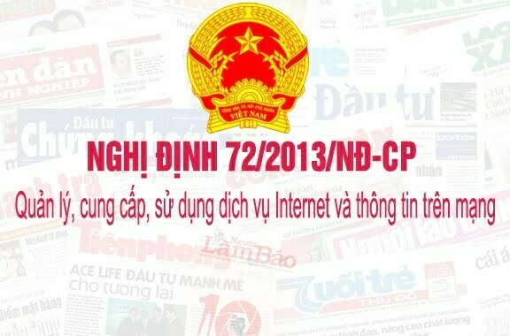 Nghị định 72 2013 NĐ Cp Quản Lý, Cung Cấp, Sử Dụng Dịch Vụ Internet Và Thông Tin Trên Mạng