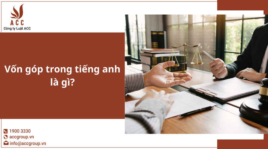 Vốn Góp Trong Tiếng Anh Là Gì