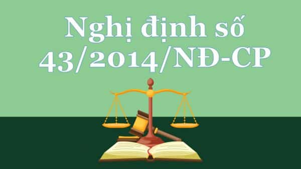 Nghi Dinh So 43 2014 Nd Cp336