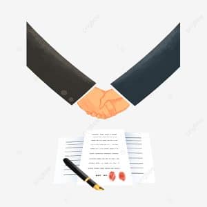 Pngtree Business Cooperation Signing Agreement Image 2223108