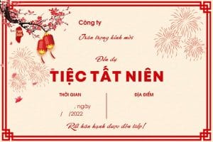 Thư Ngỏ Xin Tài Trợ Tiệc Tất Niên