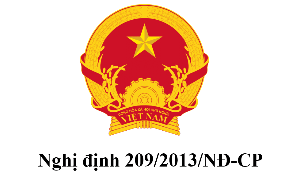 Nghị định 209/2013/NĐ-CP hướng dẫn Luật thuế giá trị gia tăng